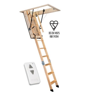 Stira Semi-Automatic Timber Loft Ladder 