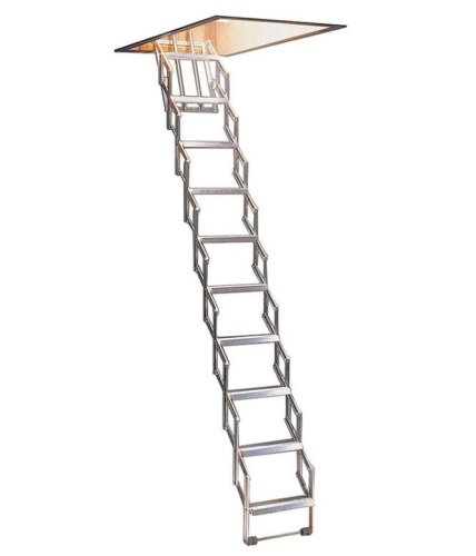 Why the Concertina Loft Ladder is Ideal for Tight Spaces